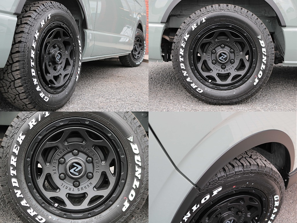 NT-1 16インチアルミホイール×グラントレックR/Tタイヤ☆