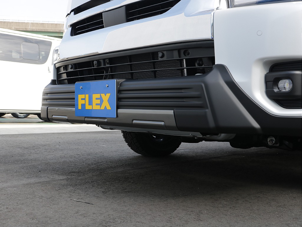 オリジナルティーフォースフロントスポイラー装着済み！！オフロードカスタム感さらにアップ♪