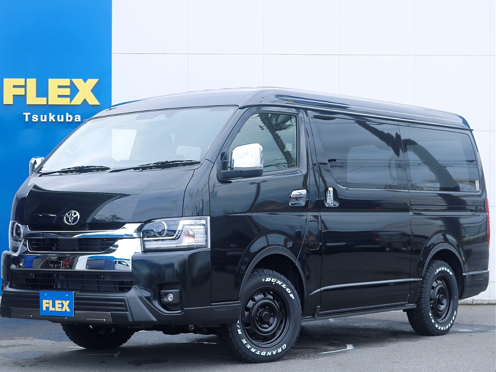 現行9型ハイエースワゴンGL　4WD　ブラックマイカ