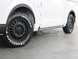 オフロードタイヤで迫力のある足回りになっております☆☆