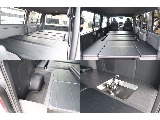 両側スライドドア付きでフルフラット展開可能☆