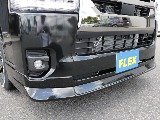 新車ハイエースＶダークプライムⅡ２０００ガソリン２ＷＤ！８ナンバー登録７人乗り仕様VALDORシートアレンジ施工済み！！オリジナルフロントスポイラーオリジナル１７インチアルミ１．５インチローダウン済み
