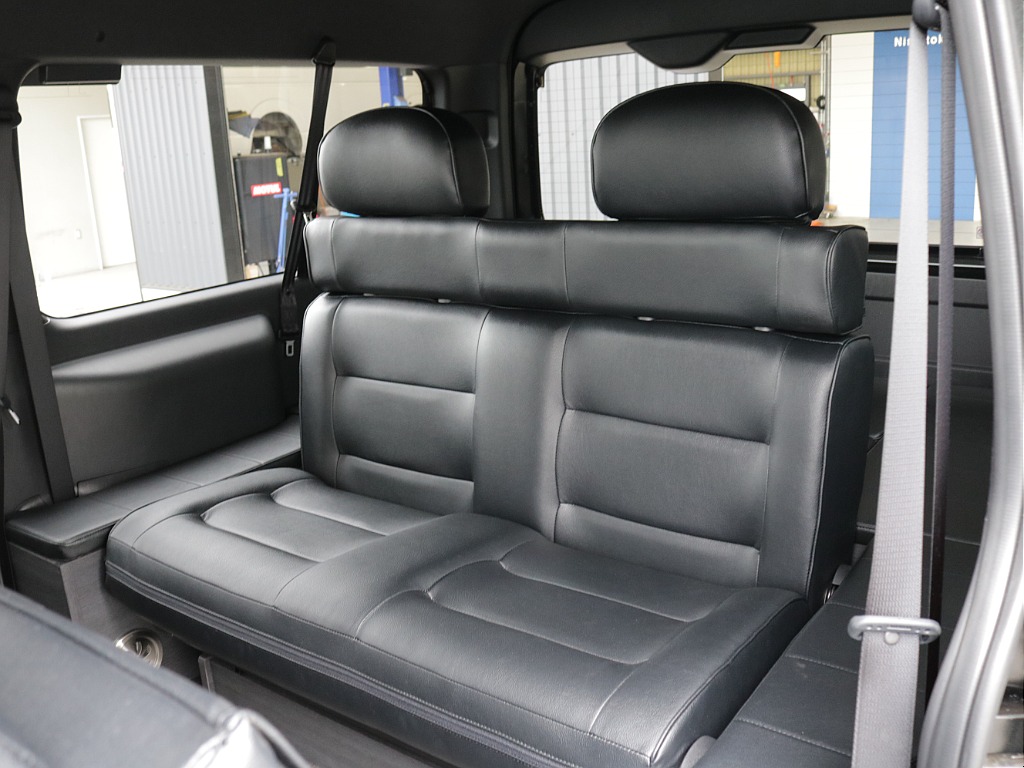 新車ワイドＶダークプライムⅡ２７００ガソリン４ＷＤカスタム車両入庫！ＶＡＬＤＯＲシートアレンジ完成！オリジナルフロントバンパーオリジナル１６インチアルミグラントレック１６インチタイヤＥＴＣ２．０装備！