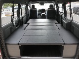 新車ワイドＶダークプライムⅡ２７００ガソリン４ＷＤカスタム車両入庫！ＶＡＬＤＯＲシートアレンジ完成！オリジナルフロントバンパーオリジナル１６インチアルミグラントレック１６インチタイヤＥＴＣ２．０装備！