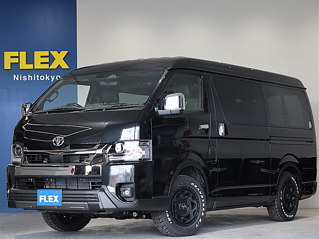 新車ワイドＶダークプライムⅡ２７００ガソリン４ＷＤカスタム車両入庫！ＶＡＬＤＯＲシートアレンジ完成！オリジナルフロントバンパーオリジナル１６インチアルミグラントレック１６インチタイヤＥＴＣ２．０装備！