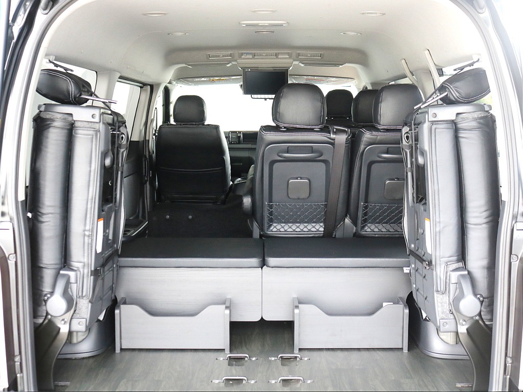 トヨタ&nbsp;ハイエース&nbsp;ワゴン2.7GLロング ミドルルーフ 4WD&nbsp;ファミリーパッケージ！フローリング施工済み！&nbsp;栃木県の詳細画像&nbsp;その19