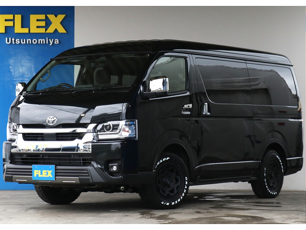 トヨタ&nbsp;ハイエース&nbsp;ワゴン2.7GLロング ミドルルーフ 4WD&nbsp;ファミリーパッケージ！フローリング施工済み！&nbsp;栃木県