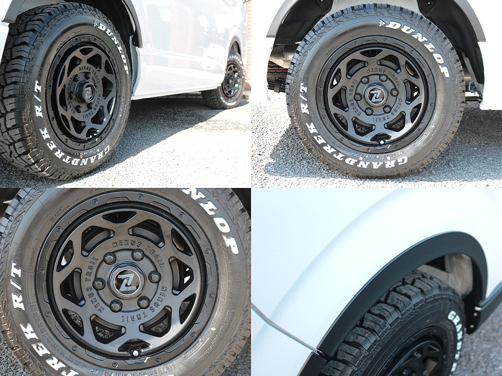 NT-1　16インチアルミホイール×グラントレックR/Tタイヤ☆