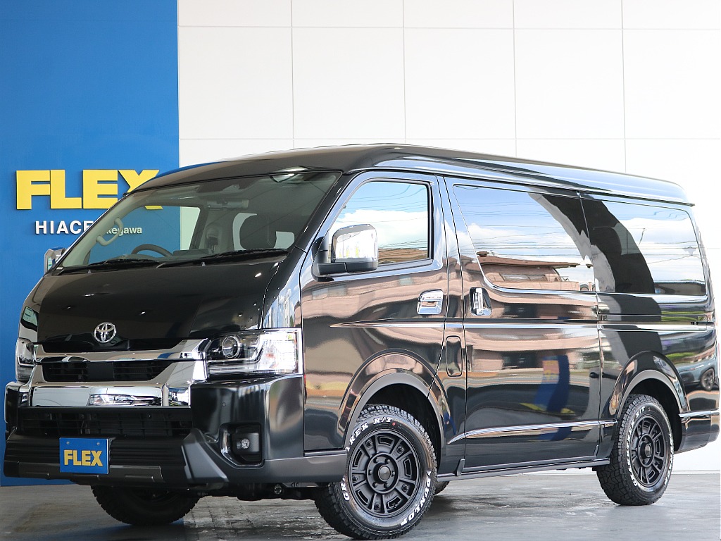【新車新型】ハイエース ハイエース ワゴンGL 4WD 9型緊急入庫☆めちゃくちゃ貴重で床張り施工済みの1台入庫！！