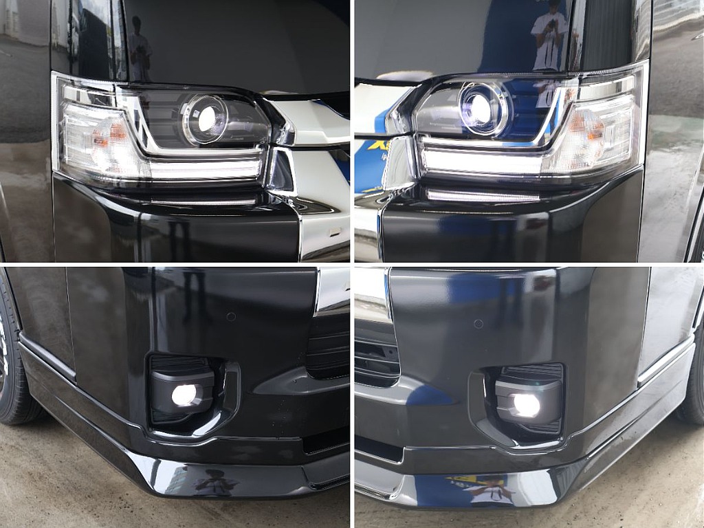 新型ならではのLEDヘッドライト！