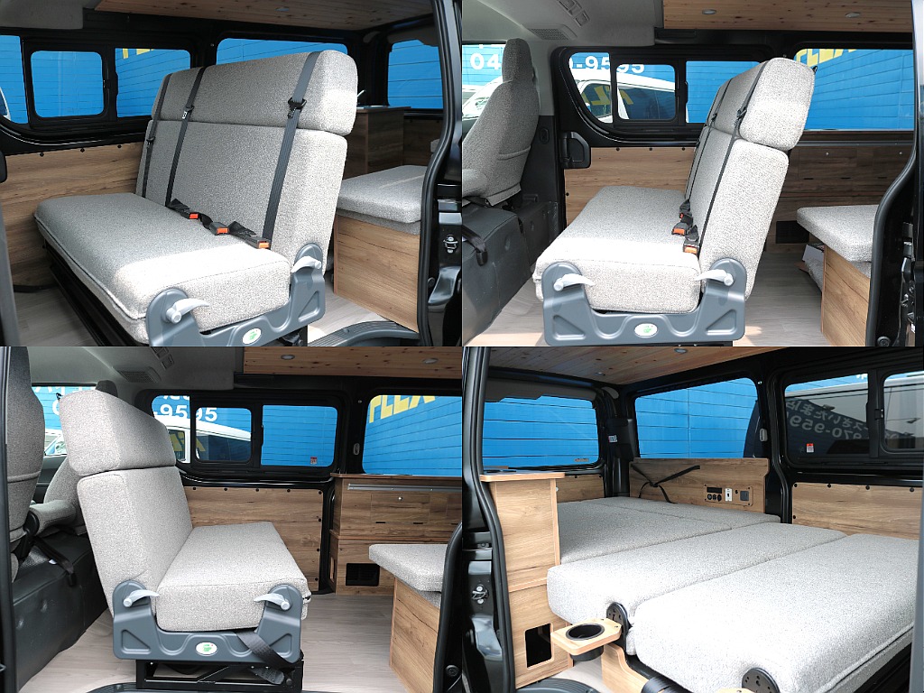 トヨタ&nbsp;ハイエースバン&nbsp;4ドアバン2.8ディーゼルT DXロング 4WD&nbsp;【希少在庫車】WoodVillage&nbsp;埼玉県の詳細画像&nbsp;その5