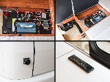 オプションの外部充電システムも搭載！サブバッテリーを1つ追加も可能です！