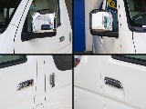 全方向のカメラが標準装備になるのでガッツミラーレスでスッキリとした見た目に！