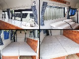 フラットなスペースを作れるのでもちろん車中泊も可能です！