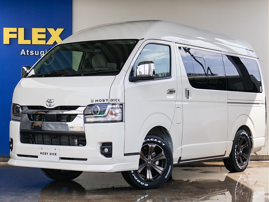 新型キャンピングカー！ハイエースバン　DX　GLパッケージ　2.8L　ディーゼル4WD　MOBY DICKシリーズ　NH01！
