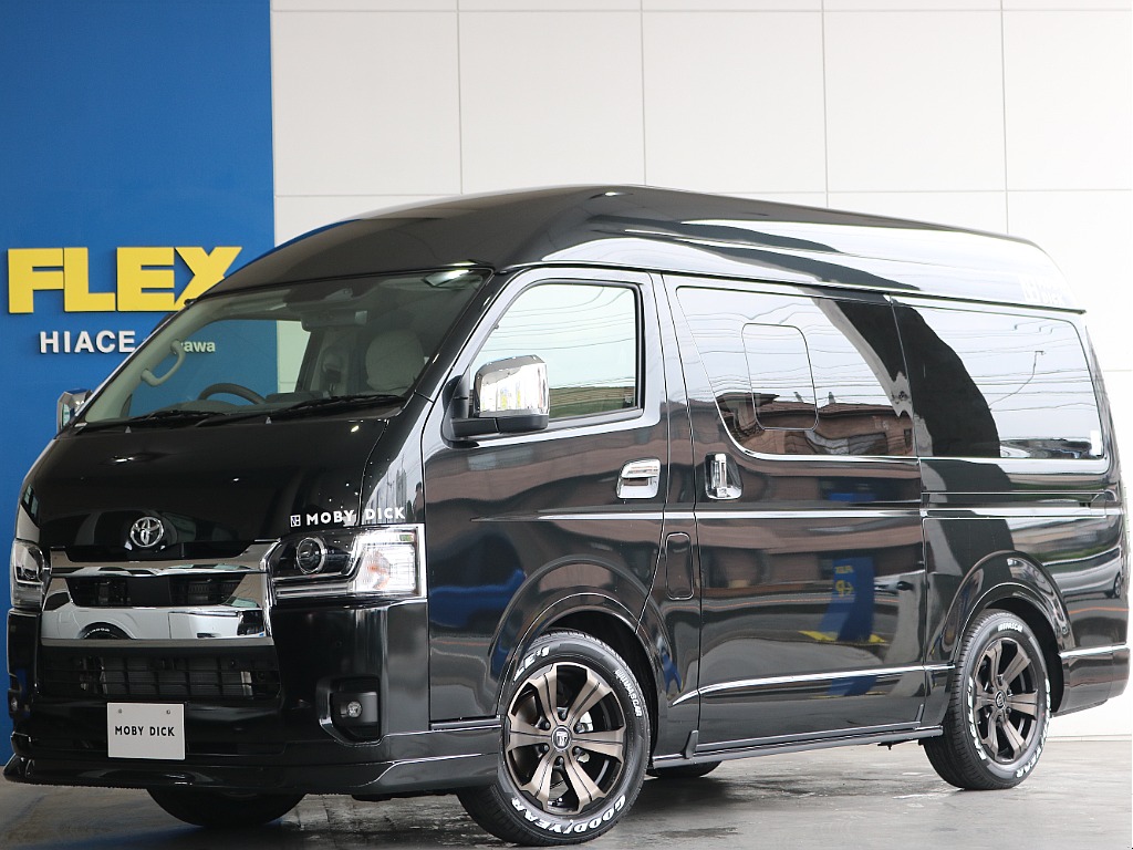 【厳選中古車】希少なFLEXオリジナルのキャンピングカー NH-TYPE２ブラックマイカ（209）のお車が入庫致しました！！