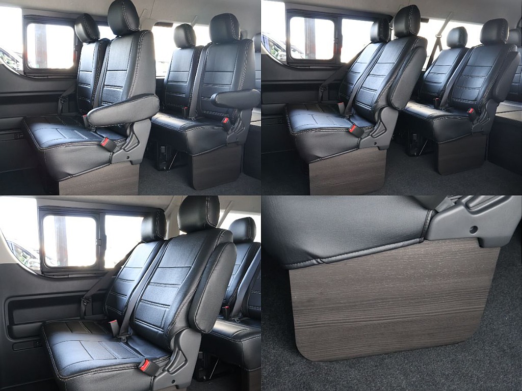 オリジナルのフットパネルで高級感のある車内になっております！