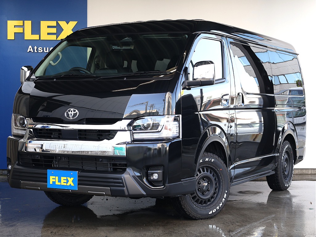 新型　ハイエースワゴン　GL　ガソリン4WD オフロードカスタム！