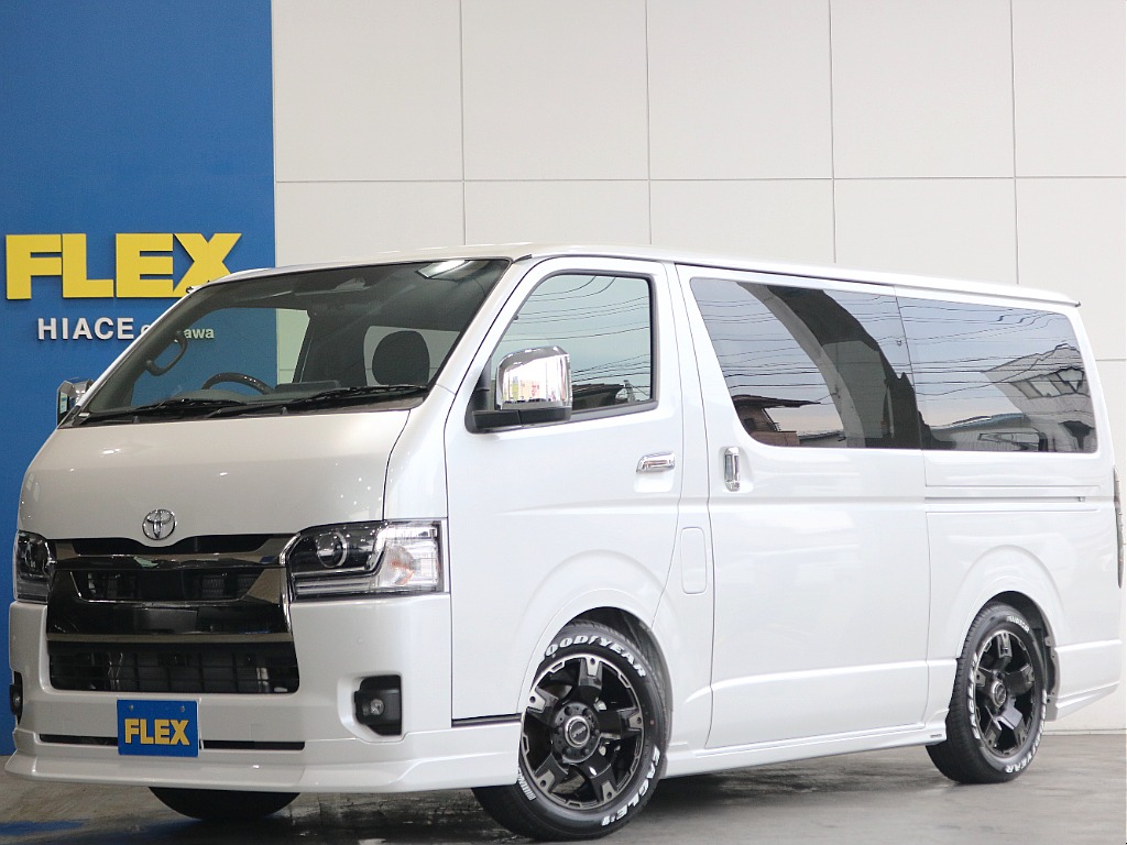 【新車新型9型】ハイエースバン　ダークプライムⅡ　ガソリン２WD 超貴重な新型の新車ハイエースが展示在庫として緊急入庫☆☆