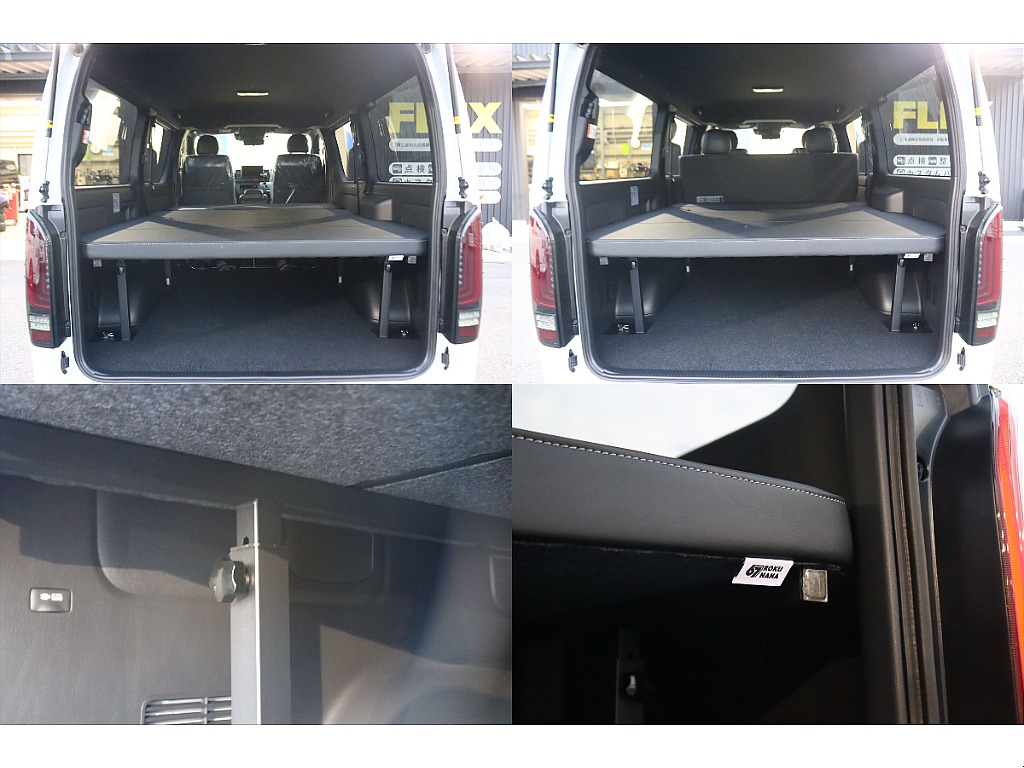 新品タイプ２ベッドキットで車中泊も可能☆