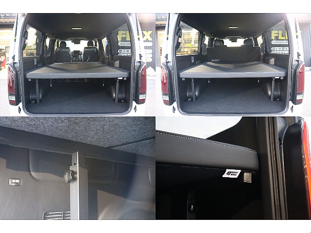 新品タイプ２ベッドキットで車中泊も可能☆