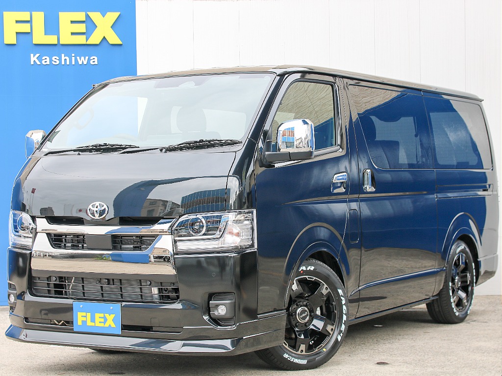 新車 ハイエースバン スーパーGL ダークプライムⅡ ガソリン2WD 入庫致しました！！