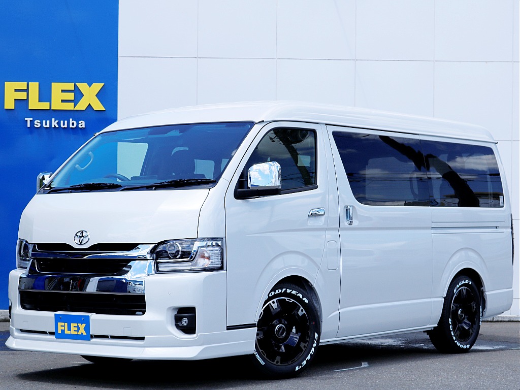 トヨタ&nbsp;ハイエース&nbsp;ワゴン2.7GLロング ミドルルーフ&nbsp;【9型】【KNOT RECORDS】&nbsp;茨城県