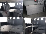 2列目より後ろはフラットスペースも確保できます！車中泊もお楽しみ頂けます！