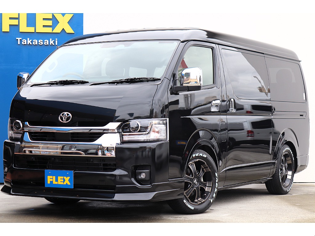 トヨタ&nbsp;ハイエース&nbsp;ワゴン2.7GLロング ミドルルーフ&nbsp;内装架装ネクロス！フルフラット！！&nbsp;群馬県