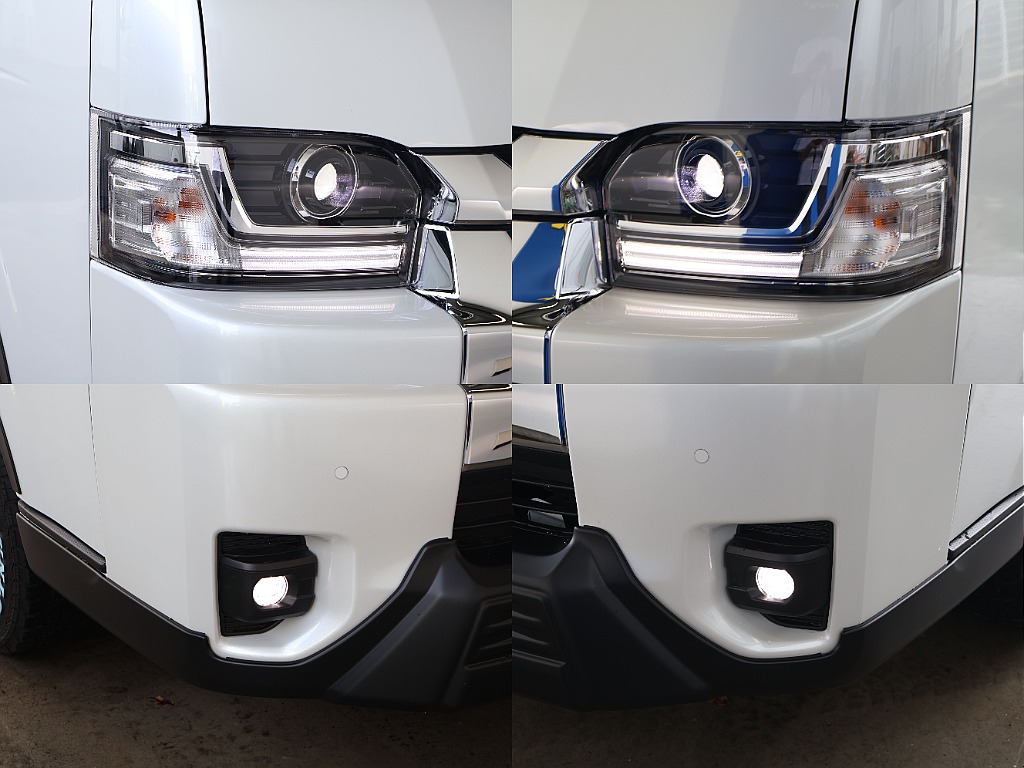 新型ならではのLEDヘッドライト！