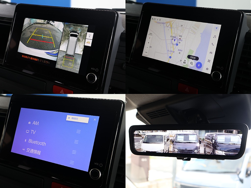 純正8インチのディスプレイオーディオ！メーカーオプションのデジタルインナーミラーも装備！