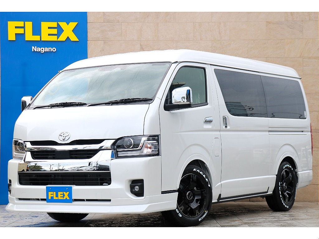 トヨタ&nbsp;ハイエース&nbsp;ワゴン2.7GLロング ミドルルーフ 4WD&nbsp;新車シートアレンジVer1&nbsp;長野県