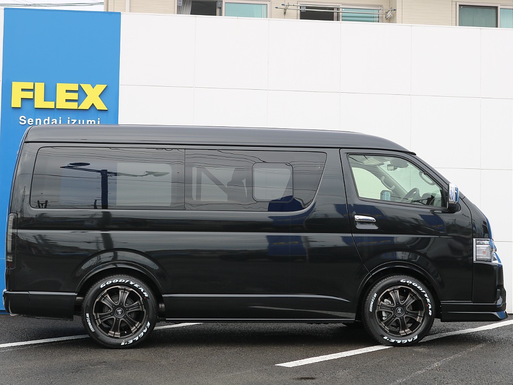 トヨタ&nbsp;ハイエース&nbsp;ワゴン2.7GLロング ミドルルーフ 4WD&nbsp;パーキングサポート【内装架装familiar】【１インチローダウン施工】&nbsp;宮城県の詳細画像&nbsp;その19