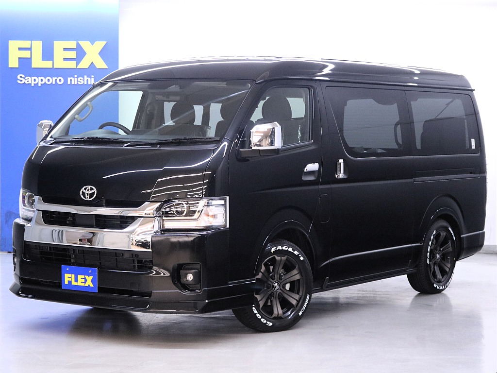 トヨタ&nbsp;ハイエース&nbsp;ワゴン2.7GLロング ミドルルーフ 4WD&nbsp;【内装架装familia】&nbsp;北海道