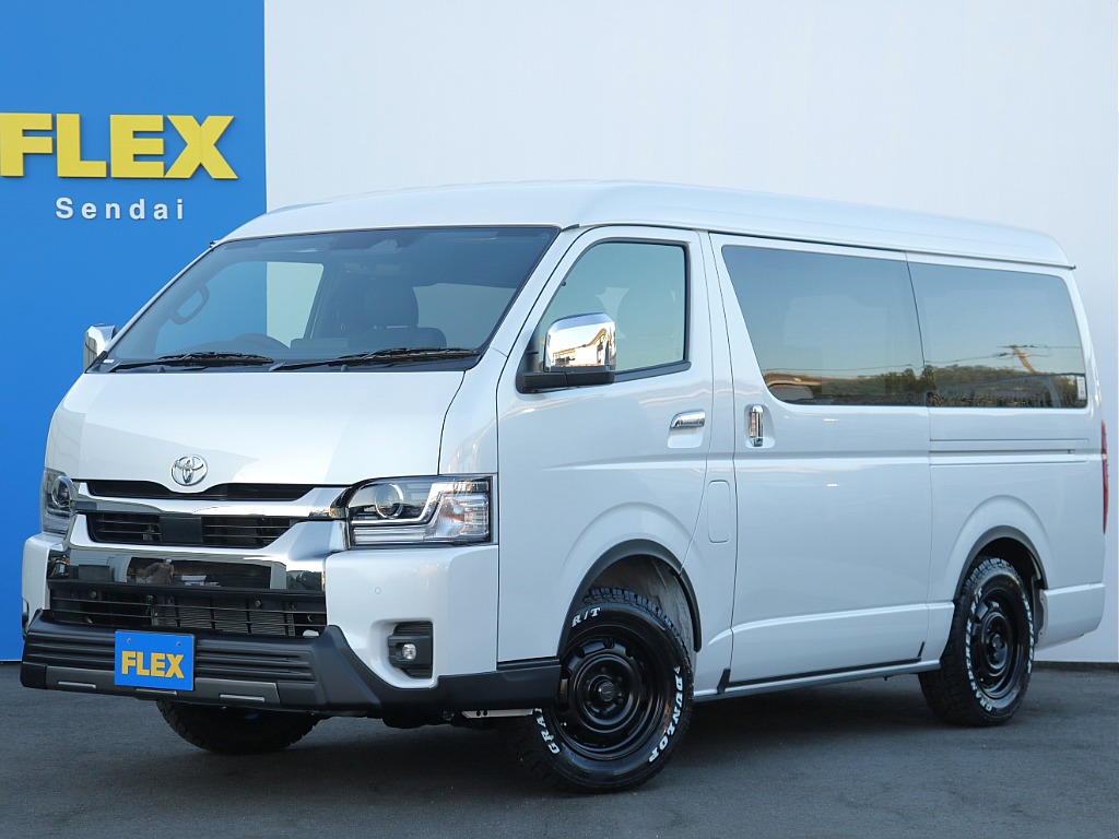 トヨタ&nbsp;ハイエースバン&nbsp;5D2.7スーパーGL DプライムⅡワイドL 4WD&nbsp;オフロードカスタム&nbsp;宮城県