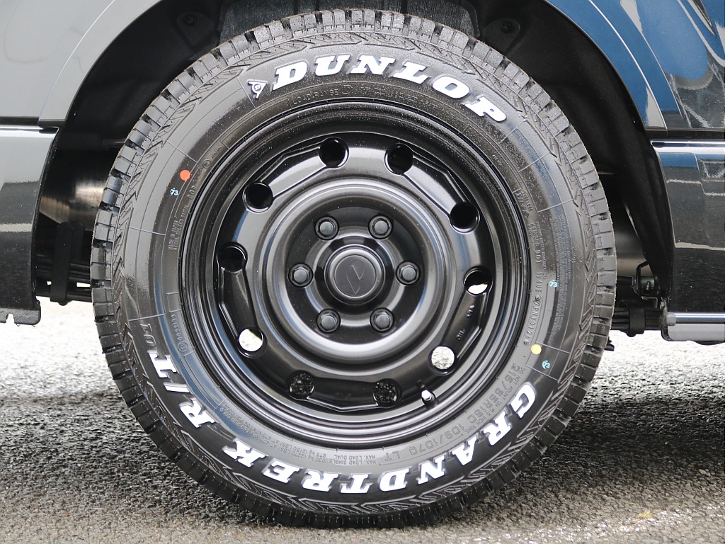 タイヤ＆ホイールはPaw16インチAWにDUNLOP GRANDTREKタイヤをインストール！