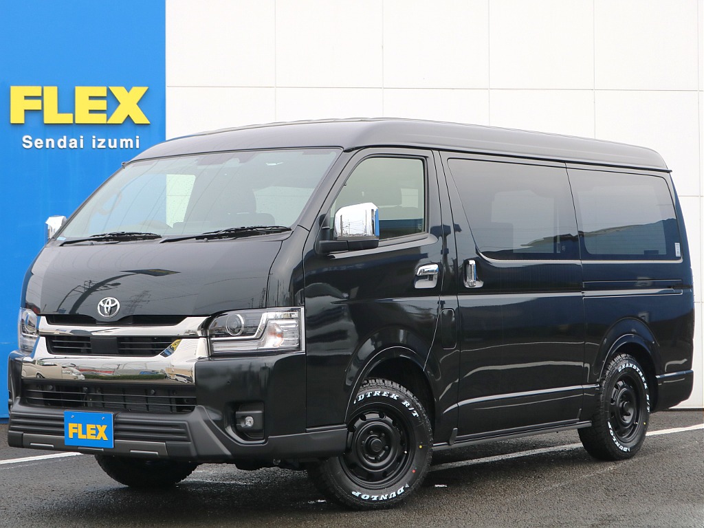 トヨタ&nbsp;ハイエースバン&nbsp;5D2.7スーパーGL DプライムⅡワイドL 4WD&nbsp;【内装架装Ver.4】【ELECO】&nbsp;宮城県