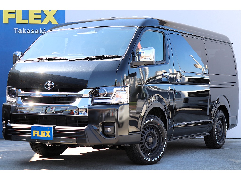 トヨタ&nbsp;ハイエース&nbsp;ワゴン2.7GLロング ミドルルーフ 4WD&nbsp;パーキングサポート&nbsp;群馬県