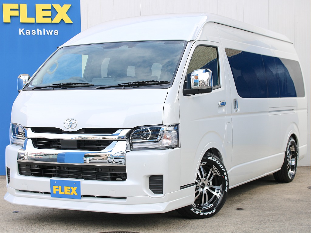 トヨタ&nbsp;ハイエース&nbsp;ワゴン2.7グランドキャビン&nbsp;スマートベッドキット付き&nbsp;千葉県