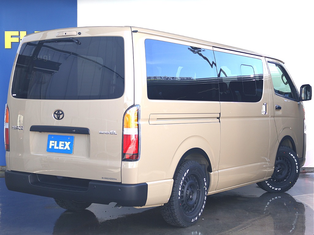 トヨタ&nbsp;ハイエースバン&nbsp;5ドアバン2.8ディーゼルT スーパーGLロング&nbsp;アースカラーパッケージ！ベージュ！&nbsp;神奈川県の詳細画像&nbsp;その11