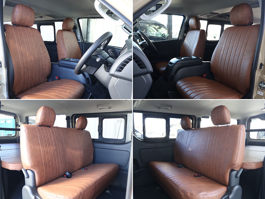 トヨタ&nbsp;ハイエースバン&nbsp;5ドアバン2.8ディーゼルT スーパーGLロング&nbsp;アースカラーパッケージ！ベージュ！&nbsp;神奈川県の詳細画像&nbsp;その6