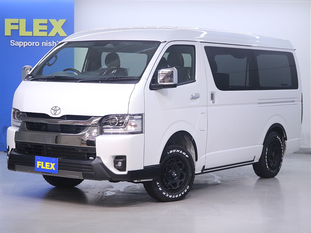 トヨタ&nbsp;ハイエースバン&nbsp;5D2.7スーパーGL DプライムⅡワイドL 4WD&nbsp;オフロードスタイルカスタム&nbsp;北海道
