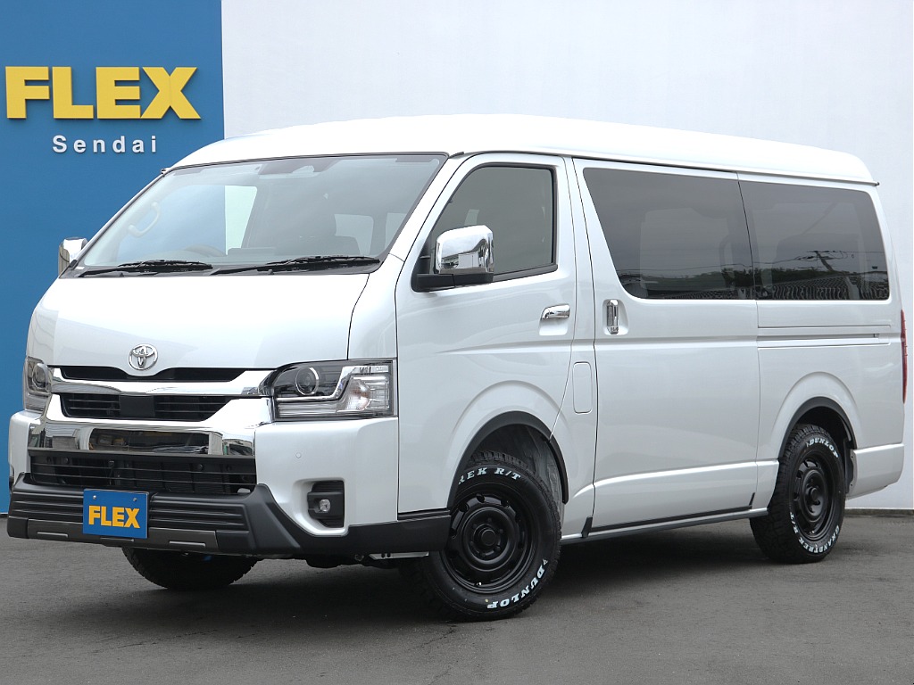 トヨタ&nbsp;ハイエース&nbsp;ワゴン2.7GLロング ミドルルーフ 4WD&nbsp;スマートベットキット付き&nbsp;宮城県