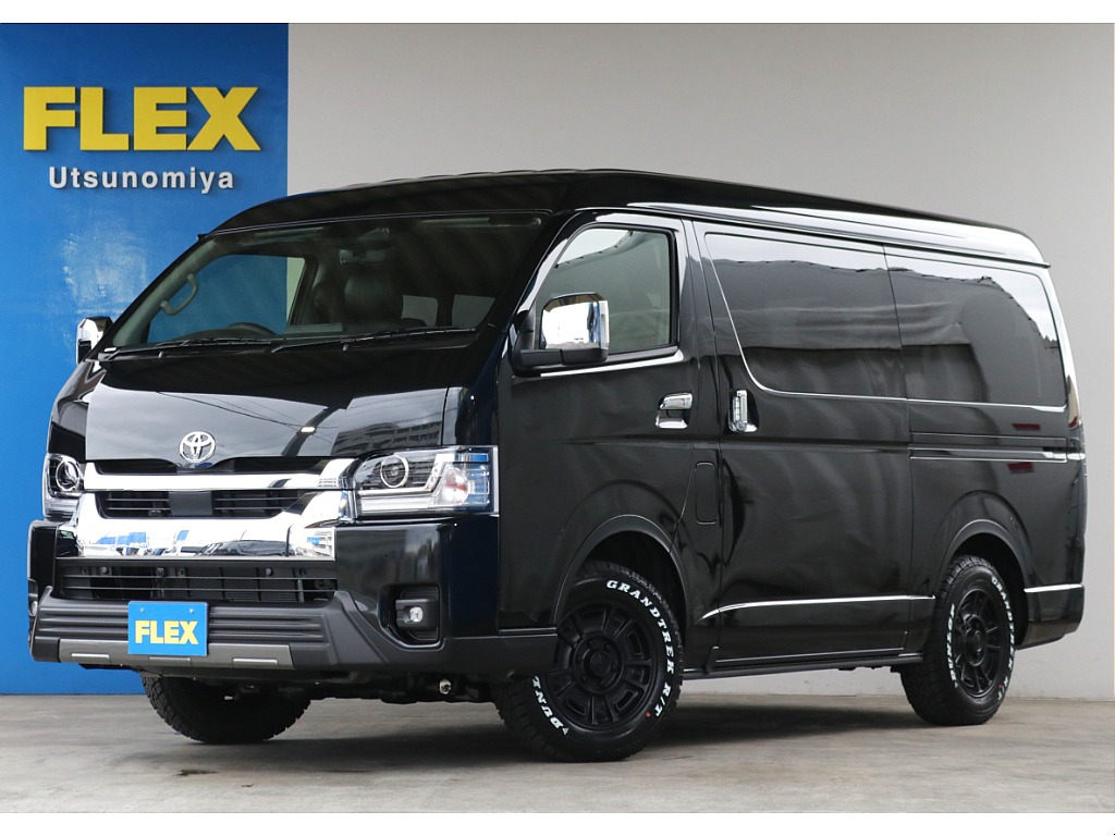 トヨタ&nbsp;ハイエース&nbsp;ワゴン2.7GLロング ミドルルーフ 4WD&nbsp;大人数家族にピッタリ！！ファミリーパッケージ車両！&nbsp;栃木県