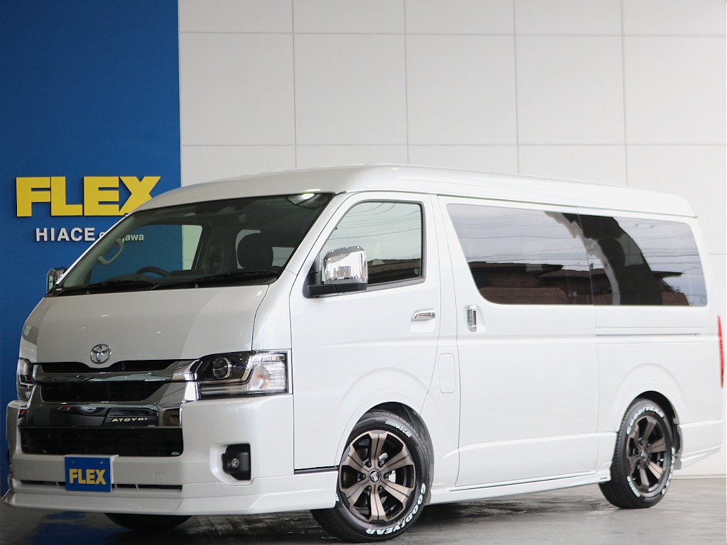 トヨタ&nbsp;ハイエース&nbsp;ワゴン2.7GLロング ミドルルーフ&nbsp;パーキングサポート&nbsp;埼玉県