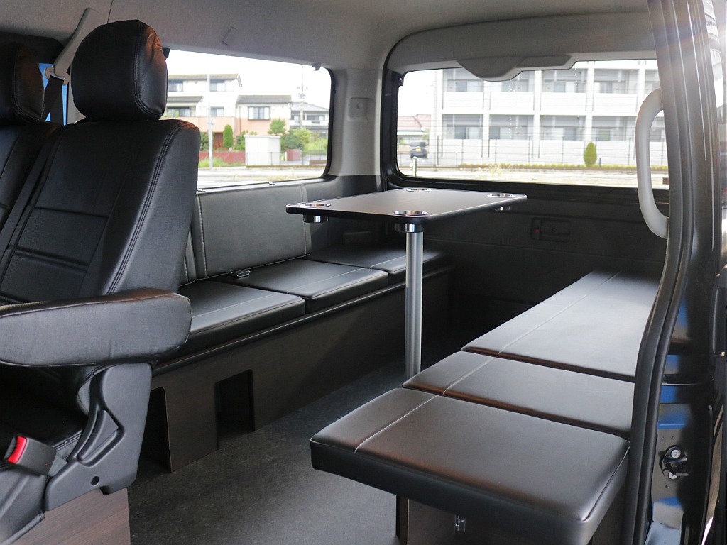 トヨタ&nbsp;ハイエース&nbsp;ワゴン2.7GLロング ミドルルーフ&nbsp;オリジナルキャンピングvarious！テーブル＆ベッドキット&nbsp;栃木県の詳細画像&nbsp;その19