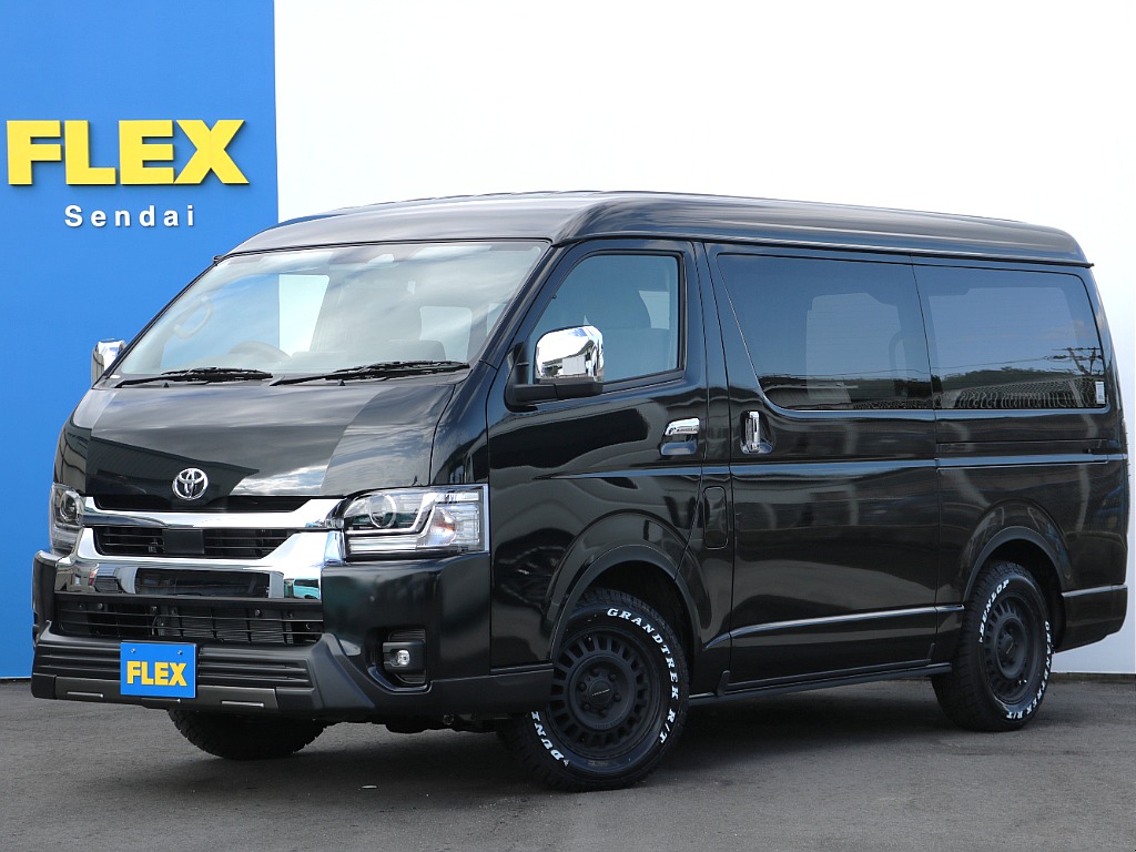 トヨタ&nbsp;ハイエース&nbsp;ワゴン2.7GLロング ミドルルーフ 4WD&nbsp;パーキングサポート シートレス&nbsp;宮城県