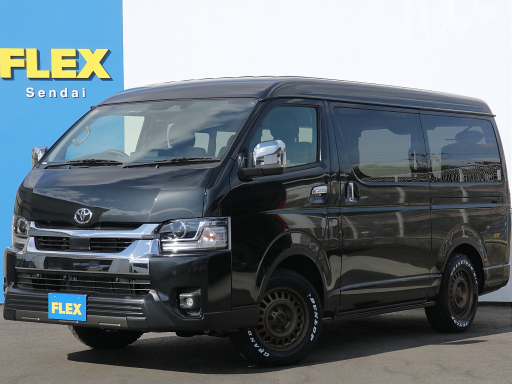 トヨタ&nbsp;ハイエース&nbsp;ワゴン2.7GLロング ミドルルーフ 4WD&nbsp;パーキングサポート&nbsp;宮城県