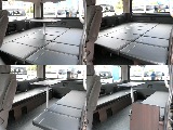 オリジナル内装架装Variousテーブルと広々としたベット空...