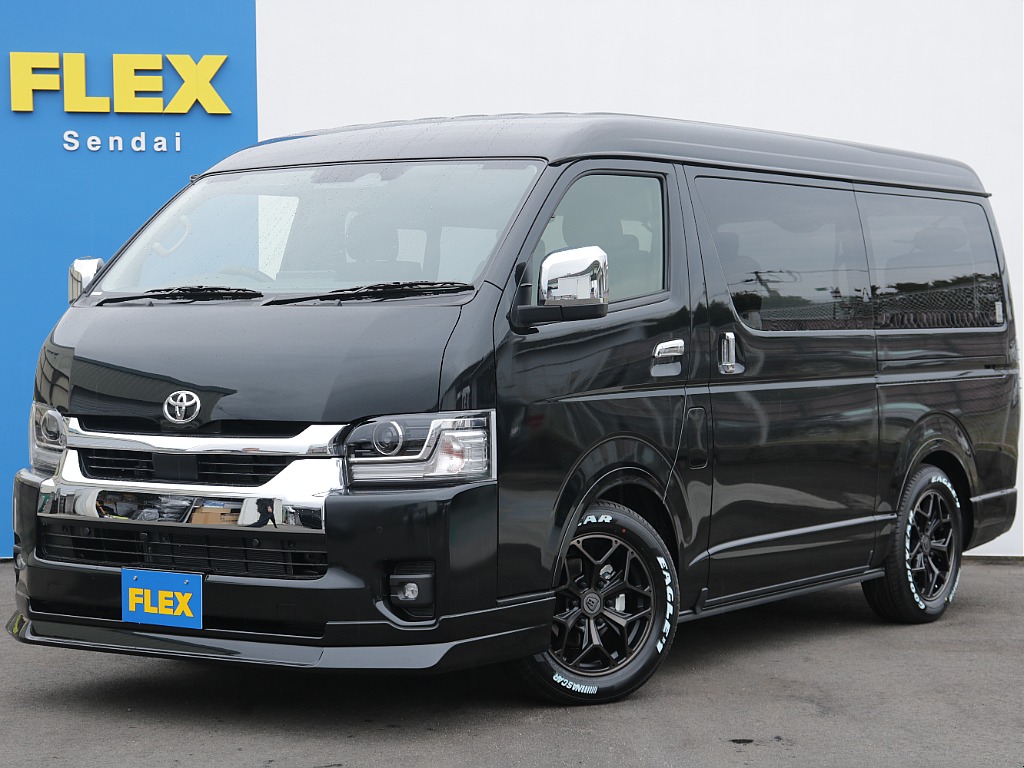 トヨタ&nbsp;ハイエース&nbsp;ワゴン2.7GLロング ミドルルーフ 4WD&nbsp;パーキングサポート&nbsp;宮城県